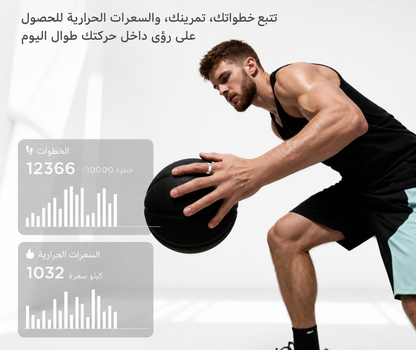 خاتم ذكي للصحة واللياقة – شريكك اليومي للعناية بصحتك